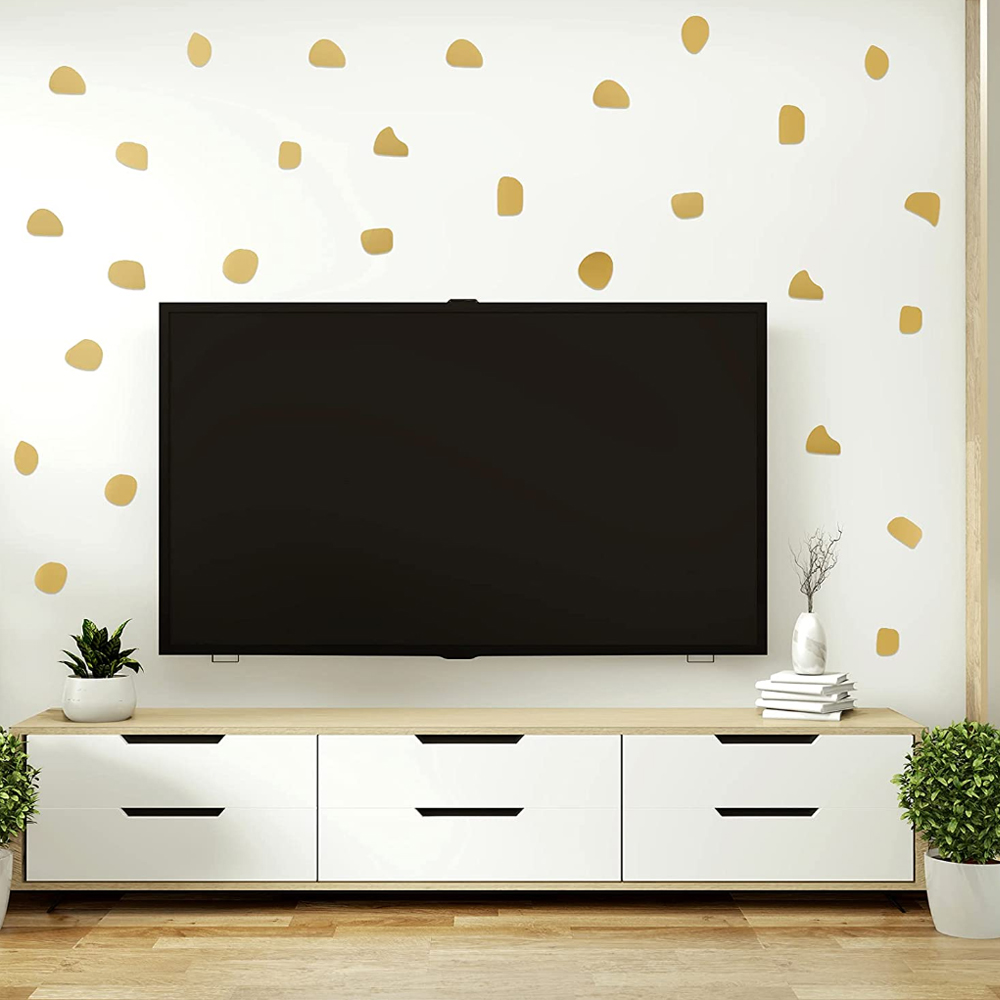 Calcomanía de pared de puntos  - Baby Nursery Wallpaper Girl reseña y precio