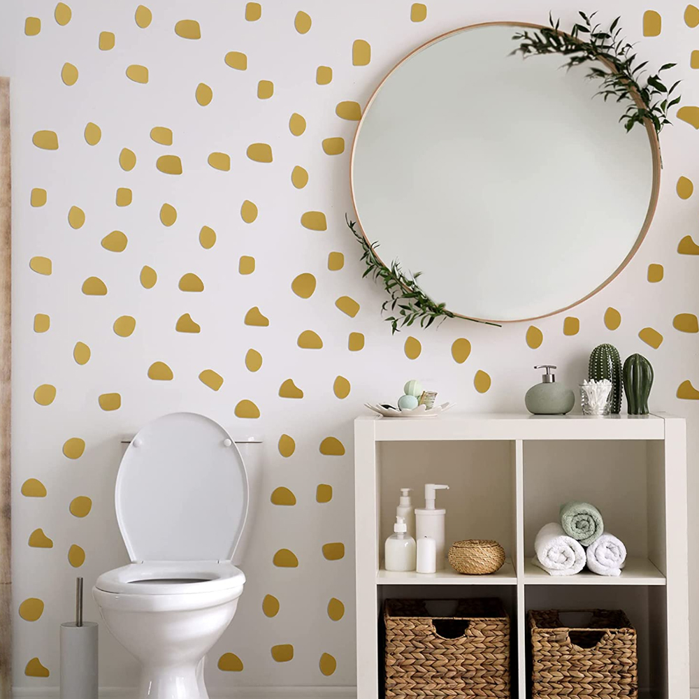 Calcomanía de pared de puntos  - Baby Nursery Wallpaper Girl reseña y precio